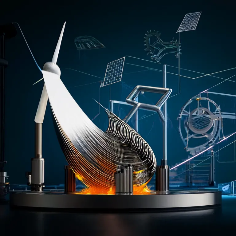 Rapid Prototyping 3D Printing for Renewable Energy Components