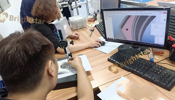 Analysis of Brightstar's daily work in parts inspection